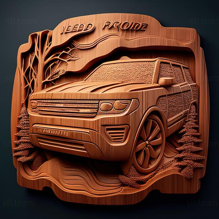 3D модель Форд Эксплорер (STL)